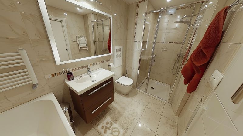 Updated Master Bathroom with Modern Fixtures